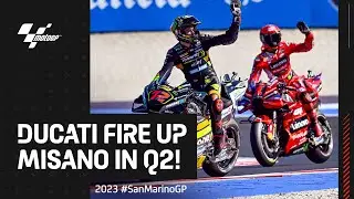 The record-breaking last 5 mins of Q2! 🔥  | 2023 #SanMarinoGP