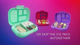Bentgo&reg; Kids Chill Lunch Box- A Leak-Resistant Lunch Box with an Optional Built-in Ice Pack