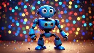 Five Little Robots Dance on Mars | Fun Space Dance Song for Kids | Nursery Rhymes and Baby Songs