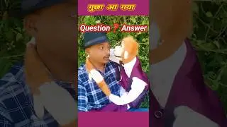 Question❓Answer #shorts #comedy #youtubeshorts #funny #bandar #monkey #puppet #mrkalubandar