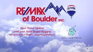 New Home Update from RE MAX of Boulder & Boulder Creek Builders SD