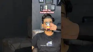 Garnier Men AcnoFight Face Wash Review #youtubeshorts #shortsfeed #garniermen #shorts #ancnofight