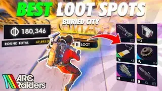 BEST LOOT SPOTS ON BURIED CITY! (All Weapon Cases Locations)