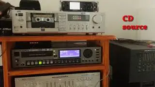 Comparaison of the sound of a K7 recorded 20 years ago with original sound.