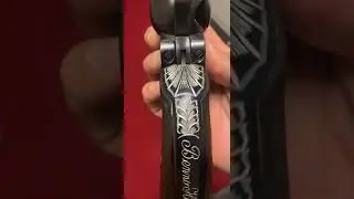 Beretta 92 9mm and Ruger .22lr revolver engraved