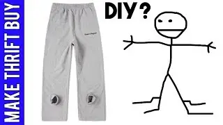 PANTS FOR 4-LEGGED PEOPLE?? | Make Thrift Buy #56