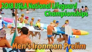 2018 USLA National Lifeguard Championships / Men's Ironman Prelim