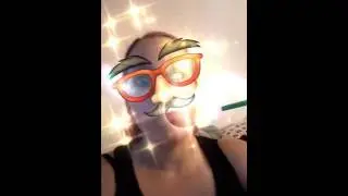 AR video funny face
