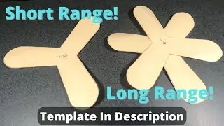 How To Make Simple Paper Boomerang