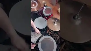 Drum @ home - going around #going #around #the #kit #set #drums #drumset #sound #maker #trying #out