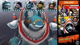 Teenage Mutant Ninja Turtles Legends Gameplay - Space Oddity Challenge