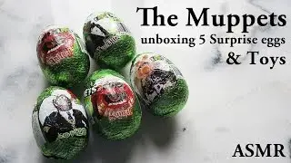 THE MUPPETS unboxing 5 surprise eggs & Toys