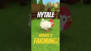 HYTALE: UPDATE 2 - FARMING! | DogTalez #hytale #hytaleshorts #hytaleearlyaccess