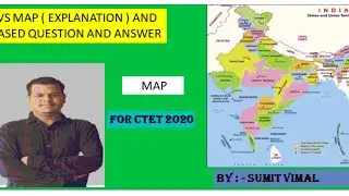 All Map Based questions asked till now|Lecture - 1|EVS Content|CTET|2020