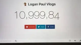 LOGAN PAUL hitting 11M subscribers!