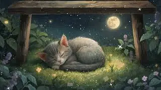 🐱🌙 The Cozy Sleeping Kitten | Kids Sleep Meditation Story 💤✨
