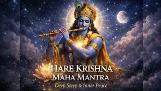 HARE KRISHNA MAHA MANTRA  | Relaxing Chant for Sleep, Calm Mind & Spiritual Healing