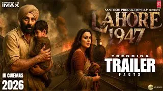 Lahore 1947 | Trending Trailer Facts  | Sunny Deol | Aamir Khan| Vicky kaushal | Raj K | Shabana A