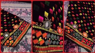 Review of sindhi embroided shalwar poncha design #Foryougirls