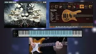 Bogren Digital Khrim Drums & IK Multimedia MODO BASS 2 - Full Mix Demo