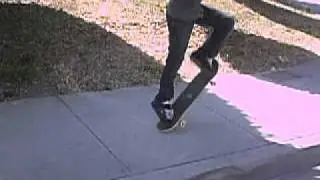 decent ollie and kickflip