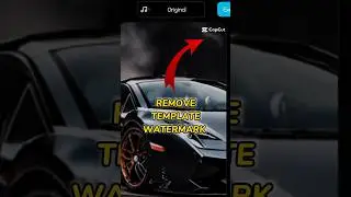 Remove Capcut Template Watermark #capcutwatermark #capcuttutorial #capcuttemplate