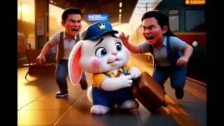 खामोश कुली 🐰 | Emotional Rabbit Story in Hindi | Heart Touching Short&rdquo; Part-1