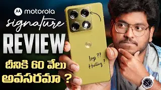 Motorola Signature Review In Telugu || Flagship with Few Compromises ??