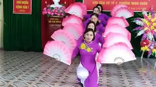 Múa quạt Việt Nam quê hương tôi I Ngày Hội Đại Đoàn Kết Toàn Dân Tộc tổ Dân phố 2 năm 2020