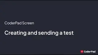 Getting Started with Screen Part 1: Creating and sending a test