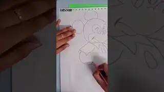 how to draw mickey mouse step by step full body easy drowings//mickey mouse easy drowings