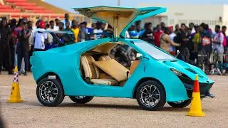 ISHOWSPEED JUMPED OVER THE CARS ☠️💀 #ishowspeed #lifestyle #ghanaculture 