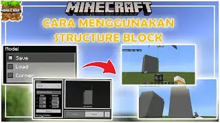 CARA MENGGUNAKAN STRUCTURE BLOCK DAN MENHAPUSNYA JIKA TERJADI KESALAHAN DI MINECRAFT BEDROCK/MCPE