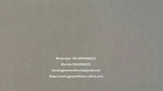 PP PET Geotextile Footing Geotextile Geo Textile Short filament #nonwoven #geotextile