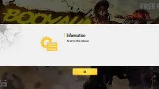 The server will be ready soon problem solution Free fire | The server will be ready soon