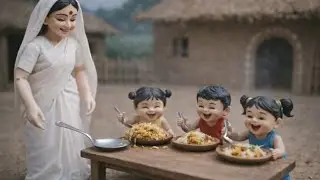 Miniature Biryani Cooking in Tiny Village | Stop Motion Puppet ASMR | Traditional Indian Food