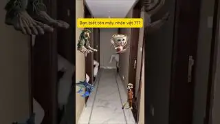 Bạn c&oacute; thể đọc t&ecirc;n mấy nh&acirc;n vật #cosplay #cartoon #tungtungtungsahur #ballerinacappucina #brainrot
