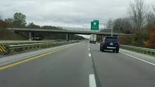 Ohio Turnpike (Exits 59 to 52) westbound