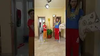 Папа разыгрывает маму и ребенка 🤣👧🏻❤️👶🏻