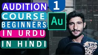 How to use Adobe audition beginners tutorial in Urdu Hindi