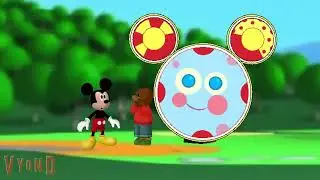 lb disguises as Mickey/says the wrong magic words in Mickey's clubhouse/makes it float away/Grounded