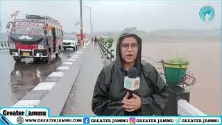 Water level in river Tawi is on Rise, al#ert sounded | Greater Jammu