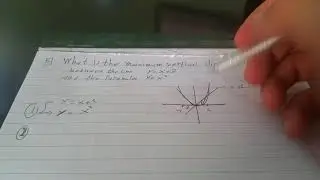 Calculus 2 (Math 206) : Optimization Problems - part 3 - Exercises 