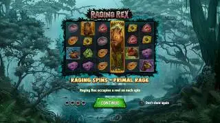Play&rsquo;n GO&rsquo;s Raging Rex Online Slot Features &ndash; Take On The Giant Reptiles