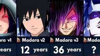 The Evolution of Madara Uchiha in Naruto