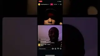 Top 5 ig live with whyg 😭crash out on Kodak black