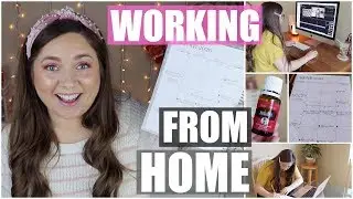 Work From Home Routine | Tips + Tricks | 2020