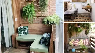 TOP 80 VARANDAS PEQUENAS DECORADAS QUE PROVAM QUE TAMANHO NÃO É DOCUMENTO!