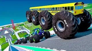 Ultimate Monster Truck Car Jump Compilation!