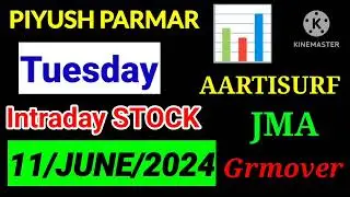 INTRADAY STOCKS FOR 11 JUNE 2024 | STOCK TO WATCH TOMORROW FOR TRADING | STOCK MARKET UPDATES